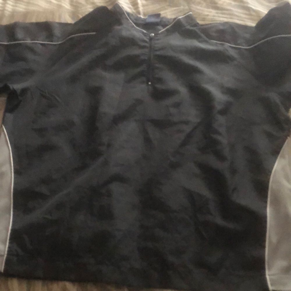 Mizuno baseball short sleeve pullover large